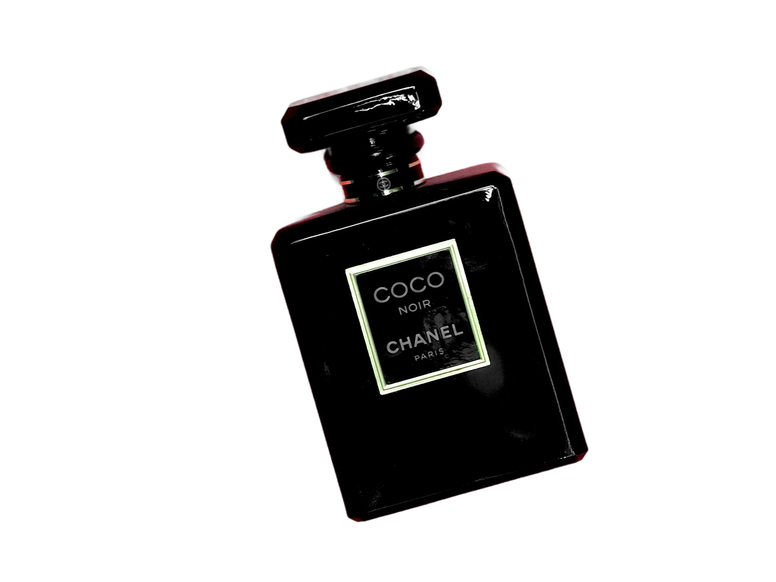 Flacon de parfum — détouré, fond transparent